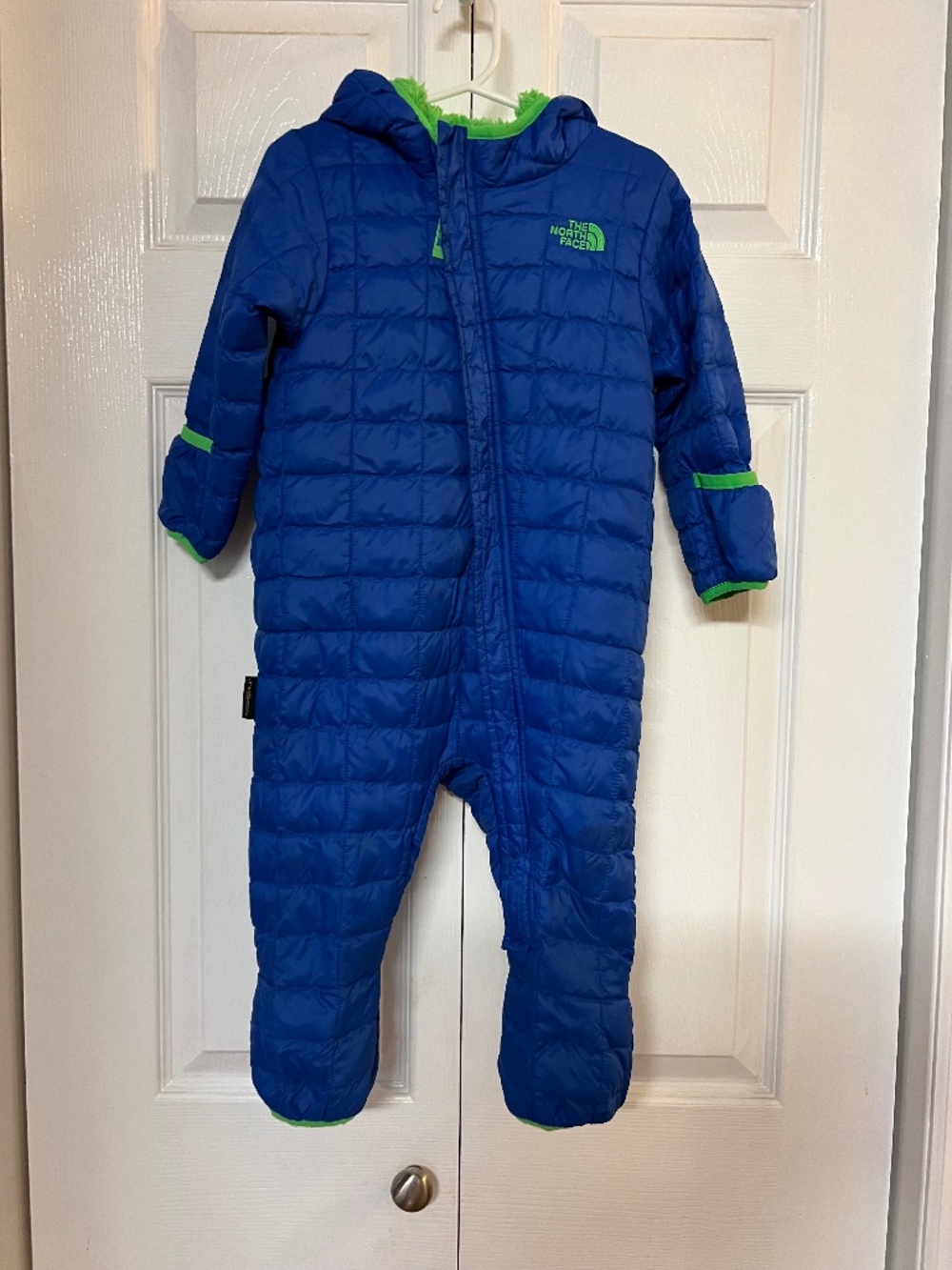 The North Face Infant Active Blue ThermoBall Eco One Piece Snowsuit